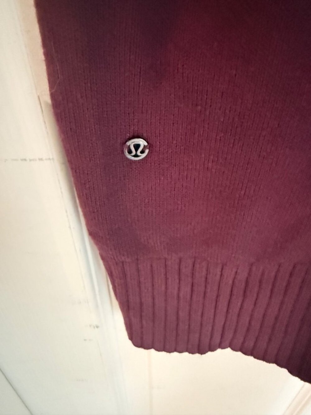Lululemon Softer Still Turtleneck Long Sleeve Sweater Dress Mini Cashmere Blend - Picture 4 of 5